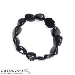 China, glassware and earthenware wholesaling: Shungite Nugget Bracelet