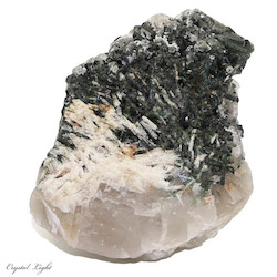 China, glassware and earthenware wholesaling: Green Tourmaline on Matrix Specimen