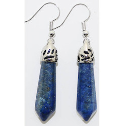 Lapis Lazuli Point Earrings