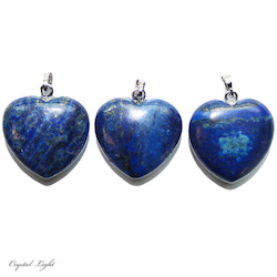 Lapis Lazuli Heart Pendant