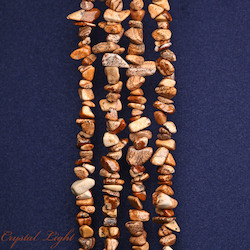 Picture Jasper Chip Beads