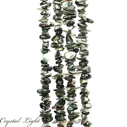 Seraphinite Chip Beads