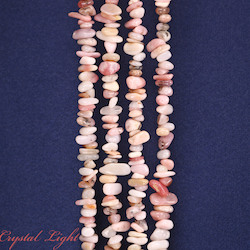 Pink Opal Chip Beads