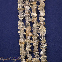 Lemon Quartz Chip Beads