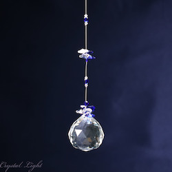 Ball Drop Suncatcher- Blue/ 50mm