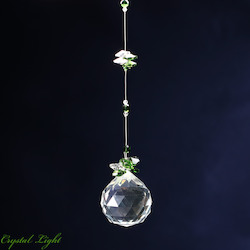 Ball Drop Suncatcher- Green/ 50mm