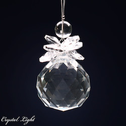 China, glassware and earthenware wholesaling: Ball Drop Angel Suncatcher