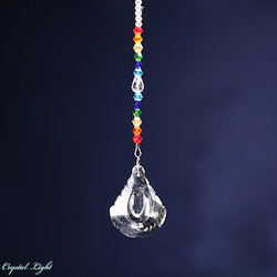 Pear Drop Suncatcher