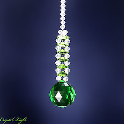 Ball Drop Suncatcher- Green #2