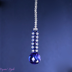 Ball Drop Suncatcher- Dark Blue #2