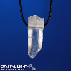 Quartz Natural Point Pendant