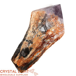 China, glassware and earthenware wholesaling: Amethyst Large Semi-Polished Point Wand