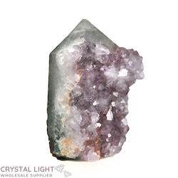 China, glassware and earthenware wholesaling: Amethyst Druse Point