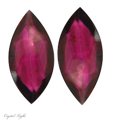 China, glassware and earthenware wholesaling: Rhodolite Garnet Marquise Shape