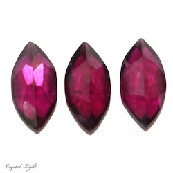 China, glassware and earthenware wholesaling: Rhodolite Garnet Marquise Shape