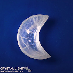 China, glassware and earthenware wholesaling: Selenite Crescent Bowl