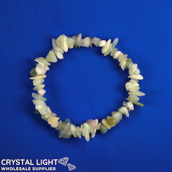 China, glassware and earthenware wholesaling: New Jade Chip Bracelet