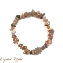 China, glassware and earthenware wholesaling: Moonstone Chip Bracelet