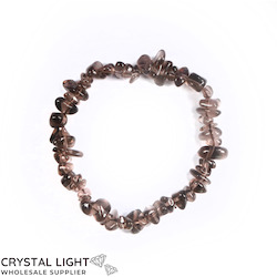 Smokey Quartz Chip Bracelet