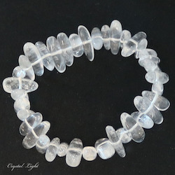 Clear Quartz Chip Bracelet