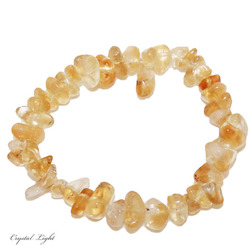 China, glassware and earthenware wholesaling: Citrine Chip Bracelet