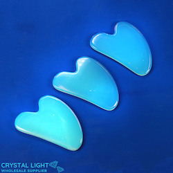 China, glassware and earthenware wholesaling: Opalite Gua Sha