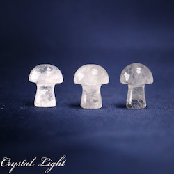 Clear Quartz Mini Mushroom