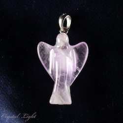 Amethyst Angel Pendant