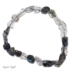 Tourmalated Quartz Tumble Bracelet