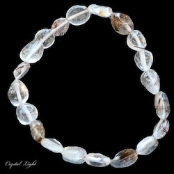 Rutilated Quartz Tumble Bracelet