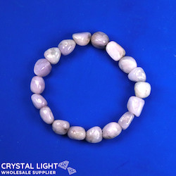 Kunzite Tumble Bracelet