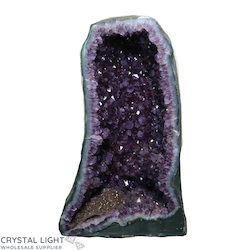 China, glassware and earthenware wholesaling: Amethyst Cave (A-grade)