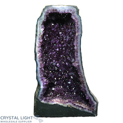 China, glassware and earthenware wholesaling: Amethyst Cave (A-Grade)