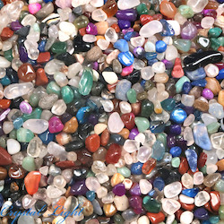 China, glassware and earthenware wholesaling: Mixed Tumble (5-10mm) 1KG