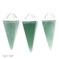 Green Aventurine Pyramid Pendant