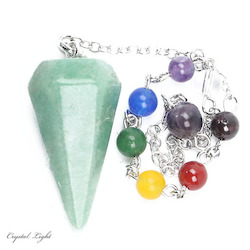 Green Aventurine Chakra Pendulum