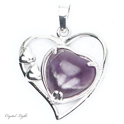 Amethyst Multi-Heart Pendant