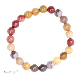 China, glassware and earthenware wholesaling: Mookaite 8mm Bracelet