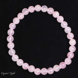 Rose Quartz 6mm Bracelet