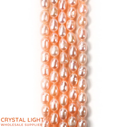 Freshwater Pearl Beads- Peach