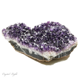 China, glassware and earthenware wholesaling: Uruguayan Amethyst Druse