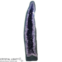 China, glassware and earthenware wholesaling: Amethyst Cave (A-Grade)