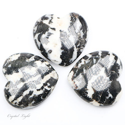 Zebra Jasper Heart