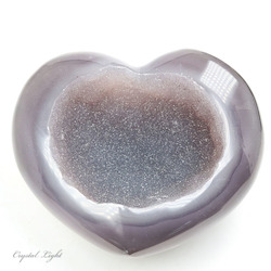 Agate Druse Heart Bowl