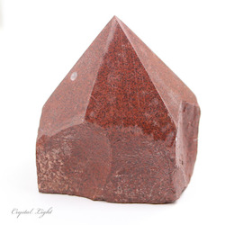 Red Jasper Cut Base Point