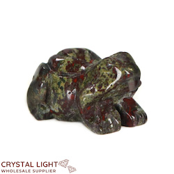 China, glassware and earthenware wholesaling: Dragonstone Frog Small