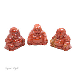 Red Jasper Buddha Small