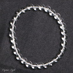 Clear Quartz 6mm Bracelet