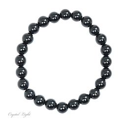 China, glassware and earthenware wholesaling: Black Onyx 8mm Bracelet