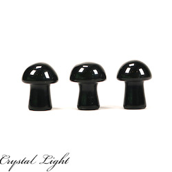 Black Obsidian Mini Mushroom